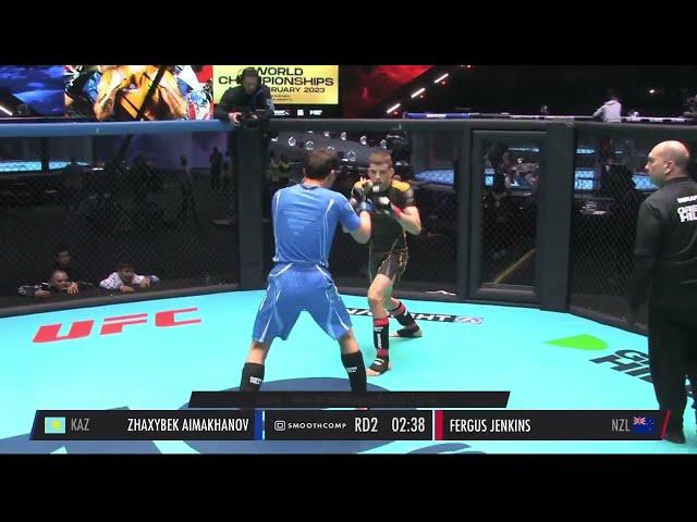 Fergus Jenkins (CFC, Christchurch New Zealand)  VS Zhaxybek Aimakhanov (Kazakhstan)