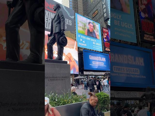 WALKING THROUGH TIMES SQUARE, NEW YORK | #newyorkcity #nycwalk #manhattan #nyc #timessquare #fyp