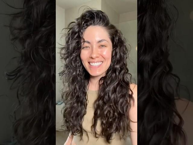 THICK Curly/wavey hair with a keratin treatment results