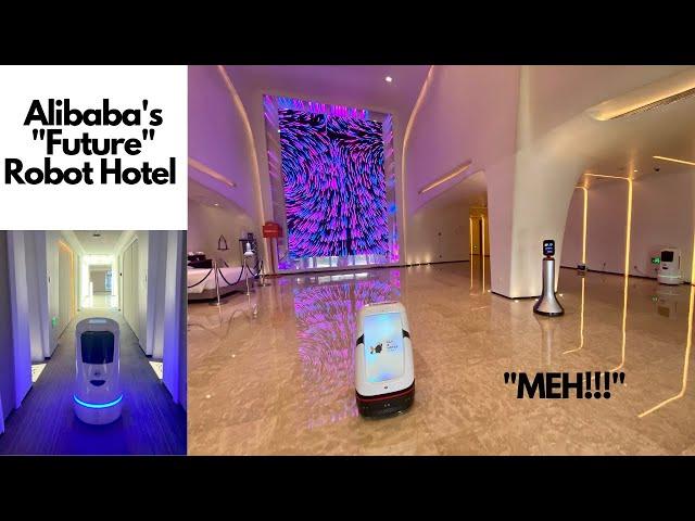 I Stayed at Alibaba's "Future" Robot Hotel (FlyZoo Hotel) in Hangzhou, China