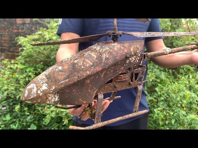 Restoration Old Remote Control Helicopter | Restoring Broken drone