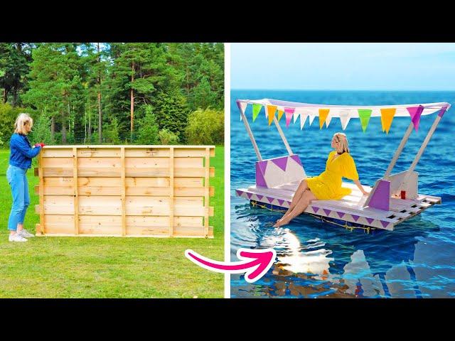 AMAZING SUMMER DIYS FOR YOUR BACKYARD