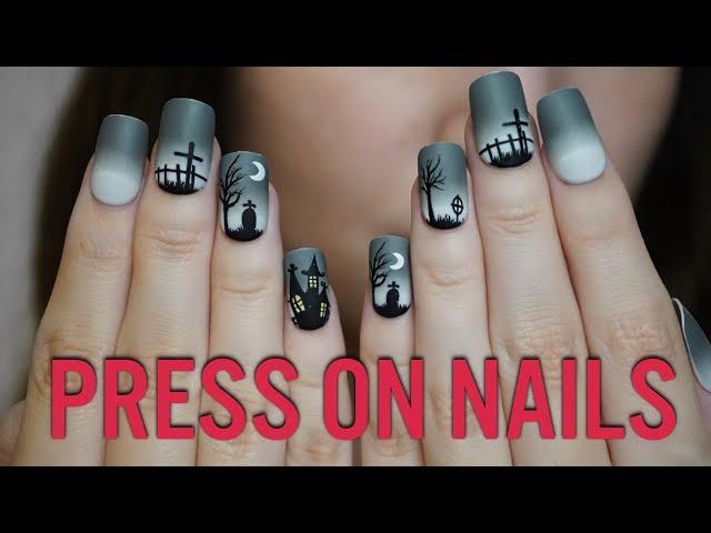 PRESS ON NAILS IM LIVETEST | Nägel aufkleben + entfernen | Gel Look DIY Tutorial | Glamourlovexoxo