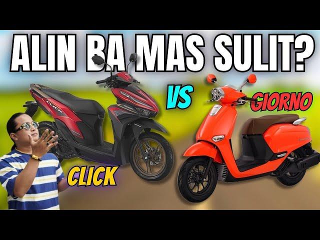 Honda Giorno + vs. Honda Click 125 Alin nga ba ang Mas Sulit?