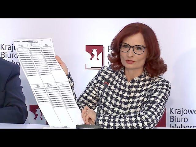 Jak wyglądają karty do głosowania w wyborach do Sejmu i Senatu 2019?