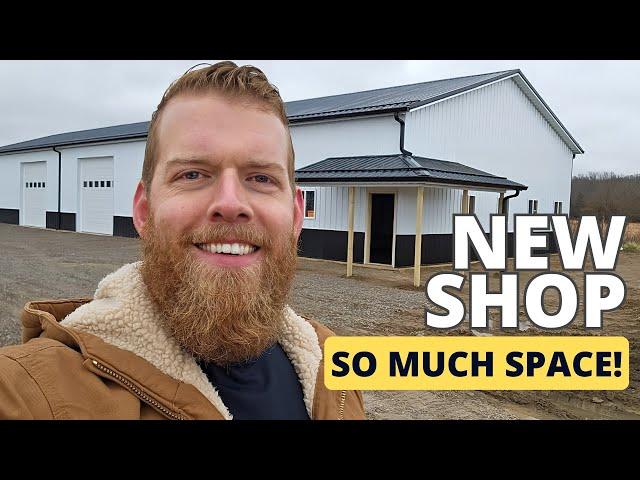 NEW SHOP ALERT! 120x40x14 Pole Barn