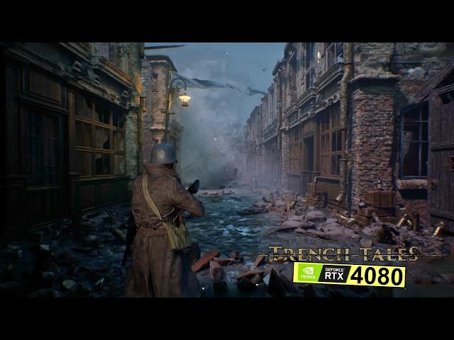 Trench Tales Demo PC RTX 4080 4K Ultra Gameplay