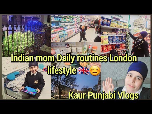 Indian Mom Daily routine 5am to 9pmPunjabi Mom in London lifestyle dailyvlog @punjabibatthfamily