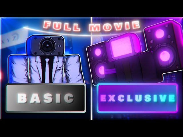 Basic to DJ Tv Man Toilet Tower Defense | Full Movie