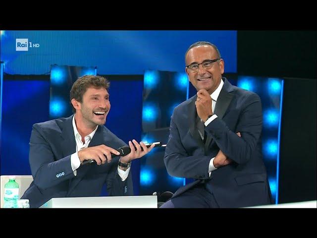 Maria De Filippi telefona a De Martino - Tale e Quale Show 20/09/2024