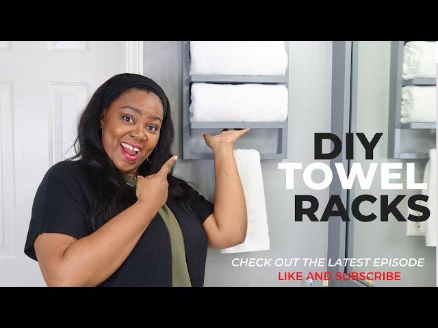 Build your own towel racks! | Custom Towel Racks