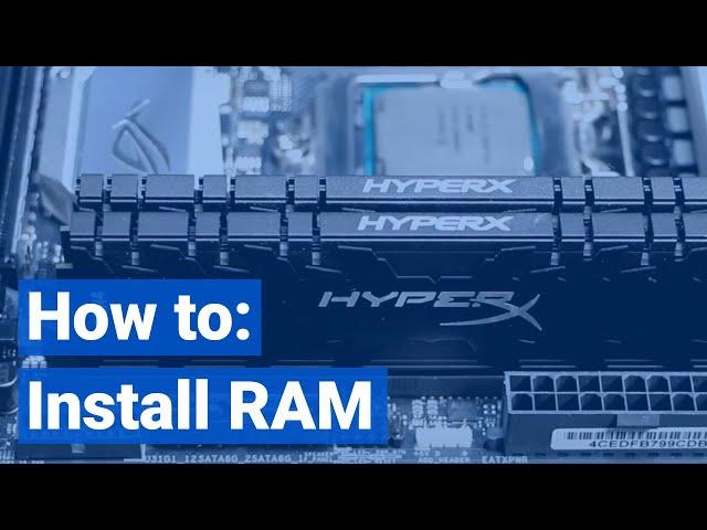 How to install DDR4 RAM: A step by step guide