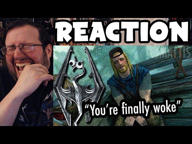 Gor's "Skyrim Intro But It's Brainrot (Gen Alpha Slang) by CJMattis" REACTION