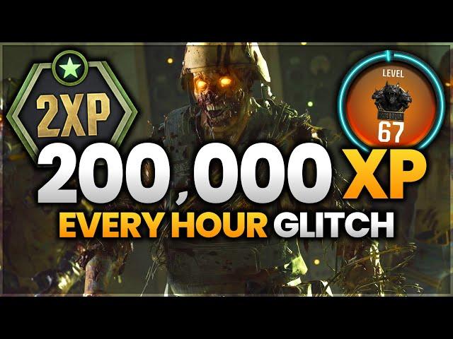 Earn 200,000 XP Per Hour WHILE AFK This 2XP Weekend! | BO6 Zombies Glitch