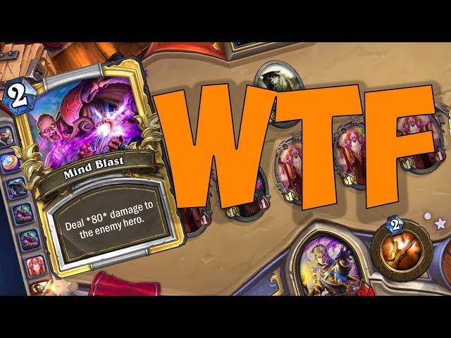 OMG 80 damage ! Mind Blast (Tavern Brawl)