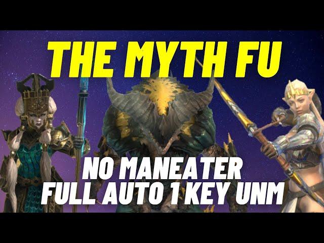 "Myth Fu" Unkillable Clan Boss Team - Fu-shan, Demytha & Heiress 1-Key UNM/NM/Brutal All Affinities