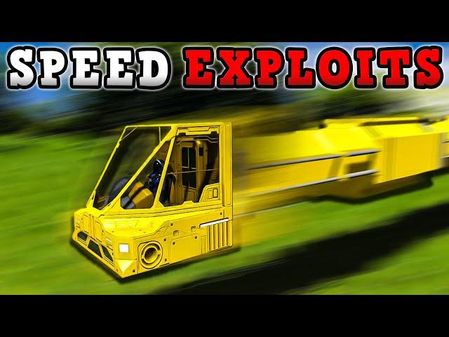 DESTROYING the Speed Limit in Space Engineers