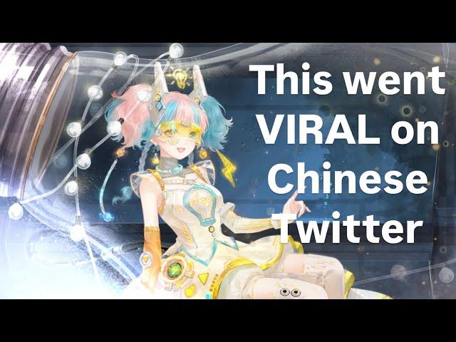 This lightbulb went viral in Chinese Twitter⭐ Love Nikki