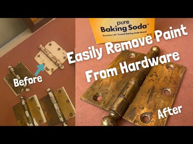 How To Easily Remove Paint From Hardware