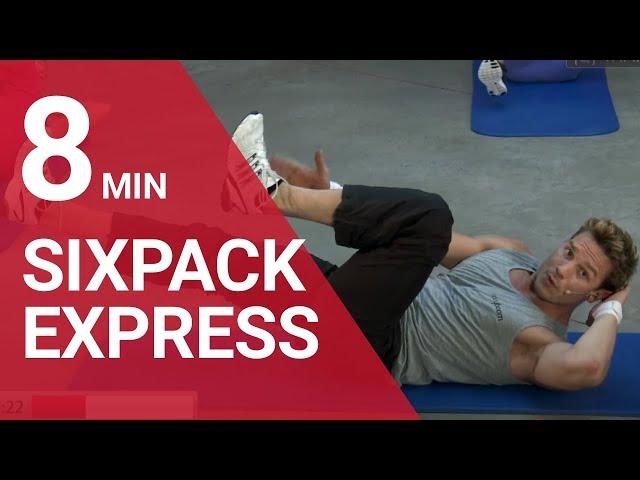 8 MIN | Sixpack Express Workout for a stronger Core by Dr. Daniel Gärtner ©