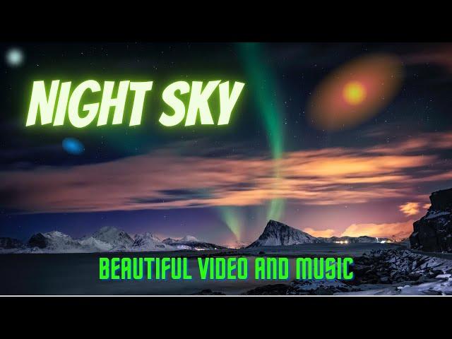 Ночное небо. Звезды. Очень красивое видео #nightsky #stars #ночь #небо #звезды