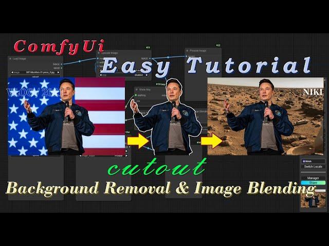 A05 How to Use ComfyUI for Quick Background Removal & Image Blending – Easy Tutorial for Beginners