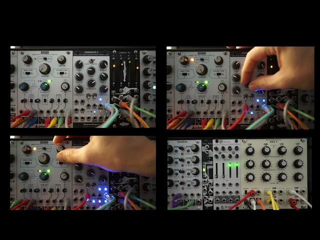 Rubicon / Generate 3 / Fold 6 - An intellijel / Joranalogue complex oscillator