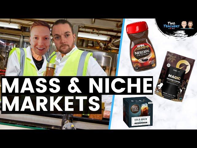 Mass and Niche Markets Explained