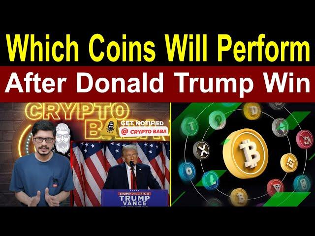 Which Coins Will Perform After Donald Trump Win In US Elections l Crypto Baba