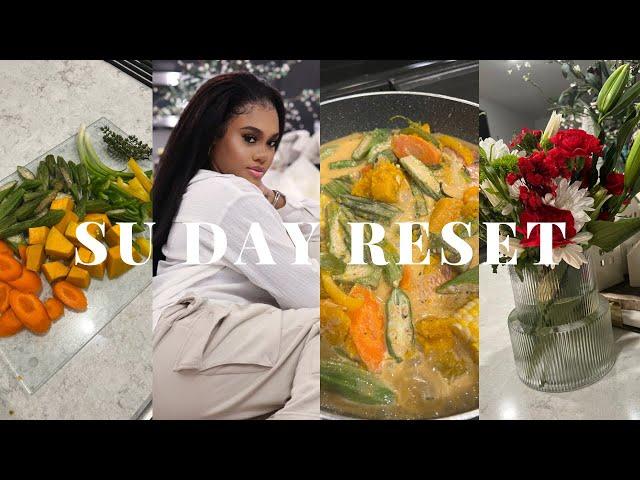 SUNDAY RESET! COOK WITH ME + ALONE TIME | WatchCrissyWork