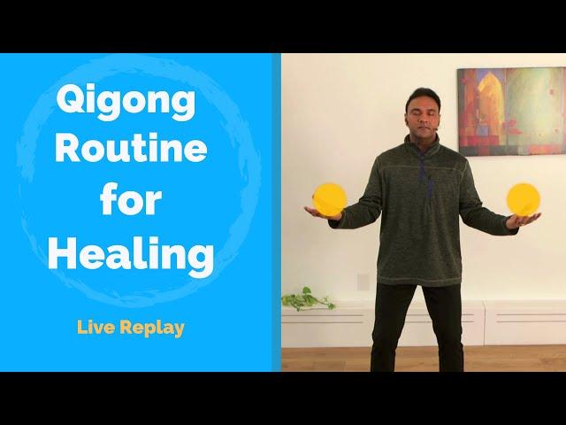 Qigong Practice For Healing - Simple routine with Jeffrey Chand