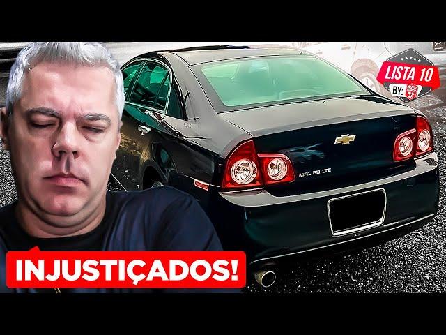 10 Carros Injustiçados