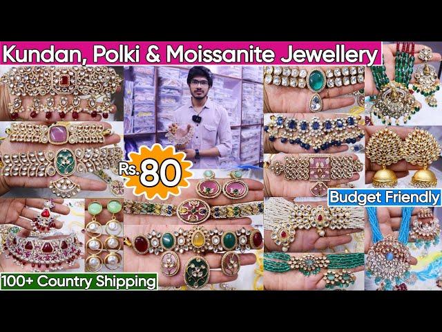 Latest Designer Bridal Kundan, Polki & Moissanite Jewellery Collection 2024 | Fancy Wedding Jewelry