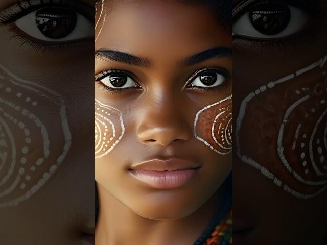 Melanesian Mosaic      Beautiful Ethnic Fijian Woman Cultural Portrait by Global Facescapes