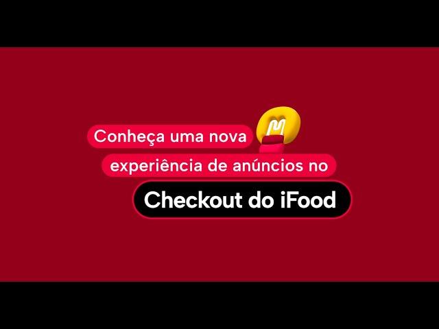 [iFood ads] Itens Patrocinados - Checkout