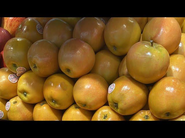 Kabhi Yellow Apple dekha hai || yellow apple in dubai || Desivloger || in hindi