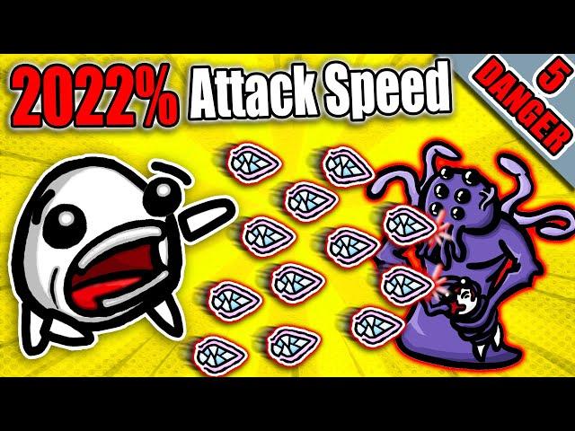 2022% Attack Speed Loud destroys Danger 5 Guide | Brotato