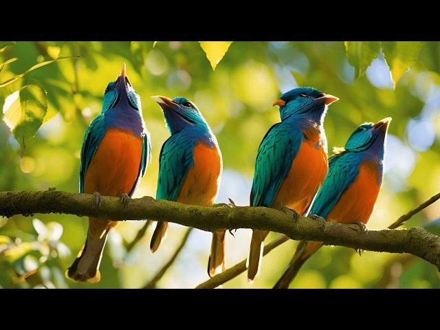 Serene 4K Nature: Birds Chirping during a Nature Walk