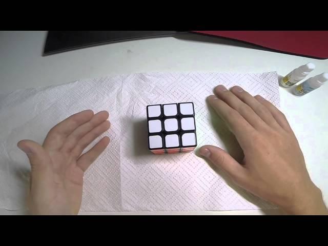 How to lubricate your speedcube