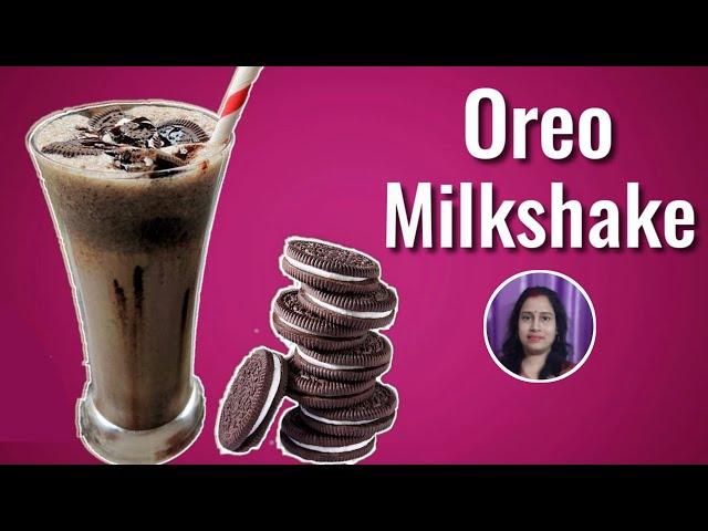 How to make Oreo milkshake | Oreo milkshake recipe | Chocolate milkshake recipe | Sampa's Rannabanna