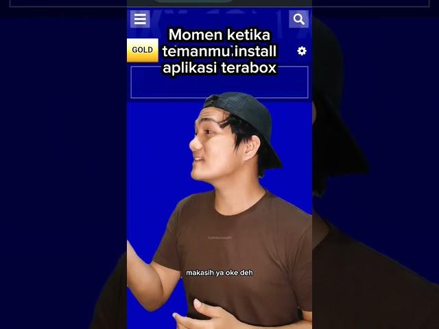 Hayo siapa di sini yang install terabox? pasti buat nonton pekob wkwk