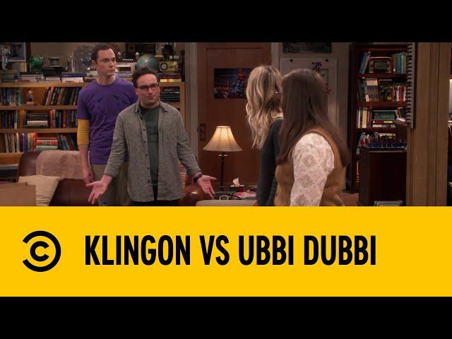 Klingon Vs Ubbi Dubbi | The Big Bang Theory | Comedy Central Africa