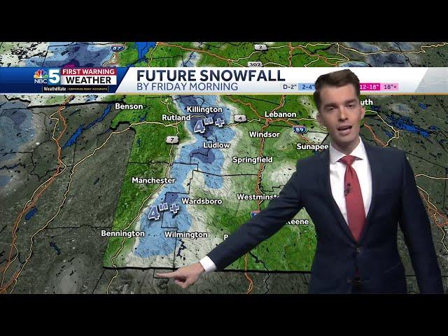 Video: Wet snow in the mountains later this week (11-19-24)