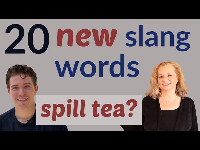 Native Speaker Teaches 20 English Slang Words