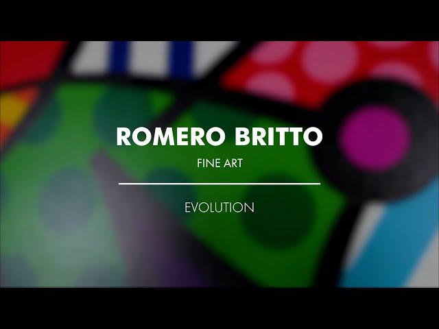 Evolution | Limited Edition Print | 36in x 60in | Romero Britto Fine Art