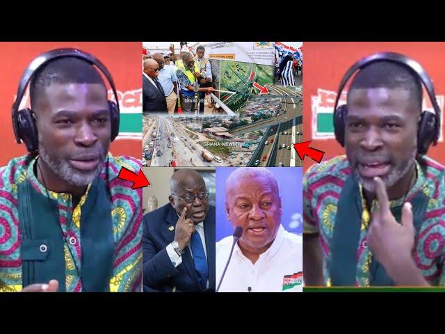 You Are Hypocrįtę, Give Mahama His Credit — Nana Jantuah Fires Nana Addo Over Flower Pot Interchange