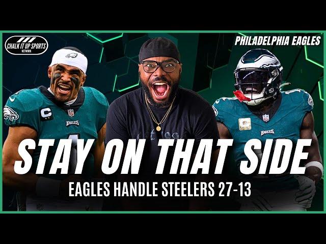 Jalen Hurts Answered the Call, Eagles vs. Steelers Postgame | Chalk It Up Sports