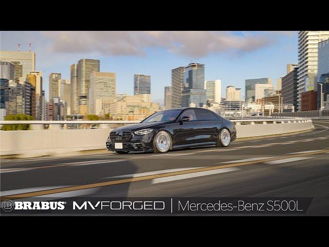 【bond shop Osaka】BRABUS for Mercedes-AMG S500 Long on MV Forged Wheels【4K】