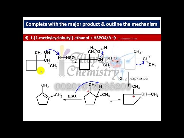 Alkene Preparation طرق تحضير الألكين