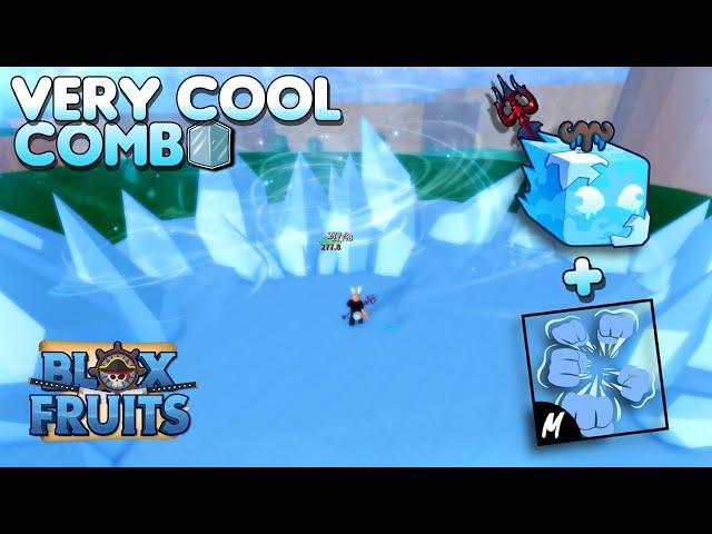 PVP has low level with Ice Fruit + Superhuman #9 (Blox Fruits)